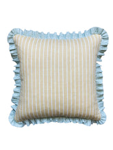 Load image into Gallery viewer, Yellow Stripe + Green Seafern Frill