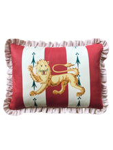 Load image into Gallery viewer, Red Lion Stripe + Pink Stripe Frill