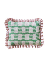 Load image into Gallery viewer, Green Zigzag + Your Choice of Frill / Back Fabric