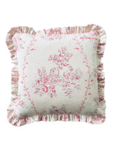 Load image into Gallery viewer, Pretty Pink Toile + Pretty Pink Toile Frill