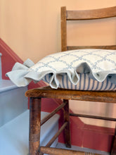 Load image into Gallery viewer, Pretty Blue Scallop + Pale Blue Frill
