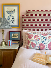 Load image into Gallery viewer, Pink Pretty Floral + Pale Pink Frill
