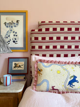 Load image into Gallery viewer, Cosmic Creatures + Red Candy Stripe Frill
