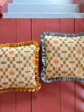 Load image into Gallery viewer, Tumeric Star + Your Choice of Frill / Back Fabric
