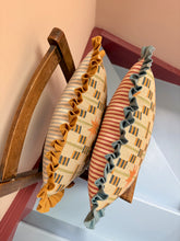 Load image into Gallery viewer, Tumeric Star + Your Choice of Frill / Back Fabric
