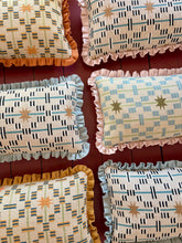 Load image into Gallery viewer, Tumeric Star + Your Choice of Frill / Back Fabric
