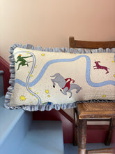 Load image into Gallery viewer, Cosmic Creatures + Your Choice of Frill / Piping and Back Fabric

