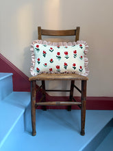 Load image into Gallery viewer, Red Tulip Stem + Pale Pink Frill
