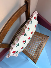 Load image into Gallery viewer, Red Tulip Stem + Pale Pink Frill
