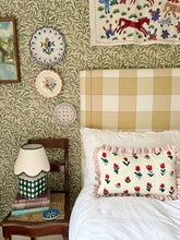 Load image into Gallery viewer, Red Tulip Stem + Pale Pink Frill
