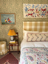 Load image into Gallery viewer, Floral Wave + Your Choice of Frill / Piping and Back Fabric
