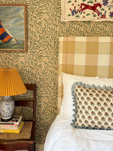 Load image into Gallery viewer, Multi Block Print + Your Choice of Frill / Piping and Back Fabric
