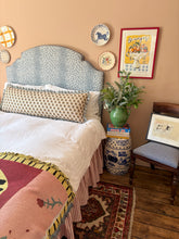 Load image into Gallery viewer, Multi Block Print + Your Choice of Frill / Piping and Back Fabric

