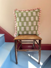 Load image into Gallery viewer, Green Zigzag + Your Choice of Frill / Back Fabric
