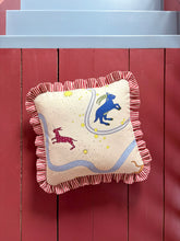 Load image into Gallery viewer, Cosmic Creatures + Red Candy Stripe Frill
