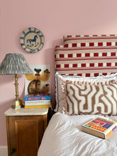 Load image into Gallery viewer, Chocolate Maze + Pale Pink Frill
