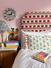 Load image into Gallery viewer, Blue Wild Tulips + Pink Candy Stripe Frill
