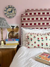 Load image into Gallery viewer, Red Tulip Stem + Pale Pink Frill
