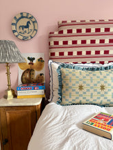 Load image into Gallery viewer, Olive Star + Mid Blue Frill
