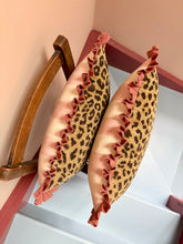 Load image into Gallery viewer, Textured Leopard + Your Choice of Frill / Back Fabric
