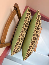 Load image into Gallery viewer, Textured Leopard + Your Choice of Frill / Back Fabric
