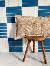 Load image into Gallery viewer, Velvet Leopard + Oxford Border
