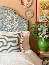 Load image into Gallery viewer, Blue Maze and Multi Stripe Frill
