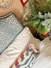 Load image into Gallery viewer, Blue Maze and Multi Stripe Frill
