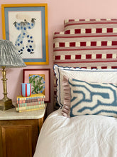 Load image into Gallery viewer, Blue Maze and Multi Stripe Frill
