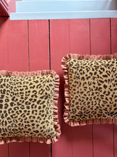 Load image into Gallery viewer, Textured Leopard + Your Choice of Frill / Back Fabric
