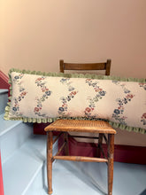 Load image into Gallery viewer, Floral Wave + Your Choice of Frill / Piping and Back Fabric
