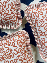 Load image into Gallery viewer, Orange Seaweed + Orange Stripe Frill
