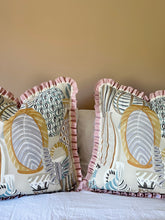 Load image into Gallery viewer, Patterned Pots + Pink Wide Stripe Frill
