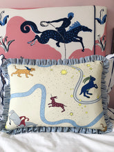 Load image into Gallery viewer, Cosmic Creatures + Blue Stripe Frill
