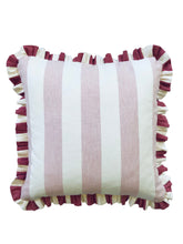 Load image into Gallery viewer, Pink Wide Stripe + Red Wide Stripe Frill
